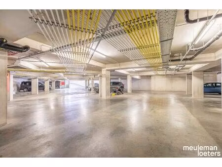 ondergrondse parkeerplaats in residentie de linde