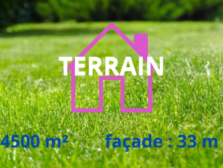 vente terrain 4500 m² doullens (80600)