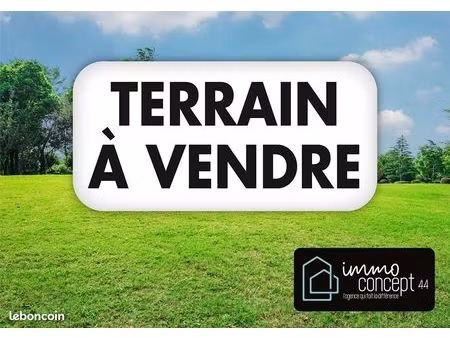 terrain 555 m² bouaye