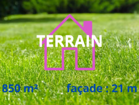 vente terrain 853 m² diéval (62460)
