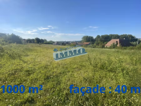 en vente terrain constructible 10 ares – 34 000 € |frévent