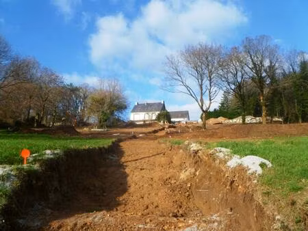 vente terrain 495 m² guémené-sur-scorff (56160)