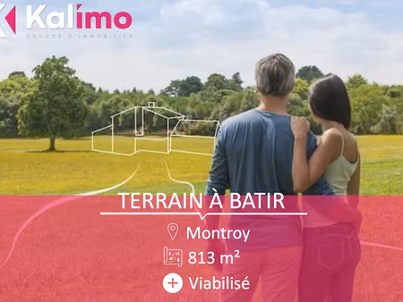 vente terrain à batir 813 m² à montroy (17220)  229 800 €