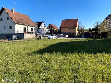 terrain 942 m² wettolsheim