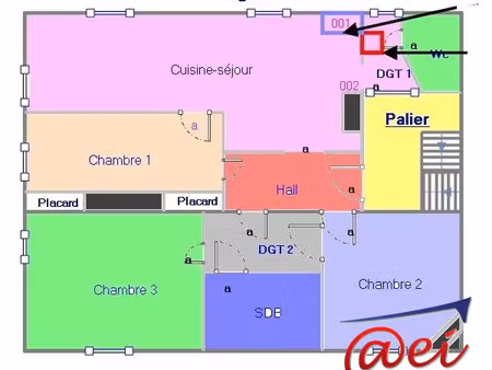 vente appartement 4 pièces 87 m² ambérieu-en-bugey (01500)