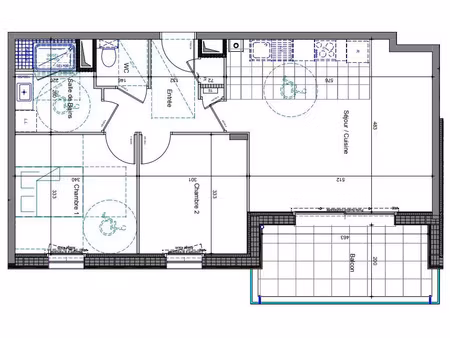 vente appartement 3 pièces 60 m² anthy-sur-léman (74200)