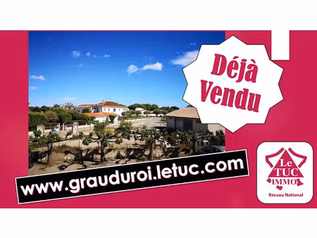 vente duplex 3 pièces 70 m² à le grau-du-roi (30240)  249 000 €