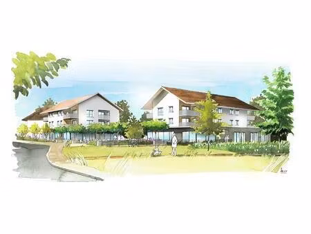 vente appartement 2 pièces 47 m² sales (74150)