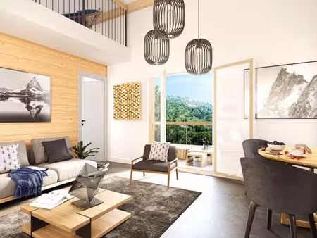 vente appartement 2 pièces 46 m² samoëns (74340)
