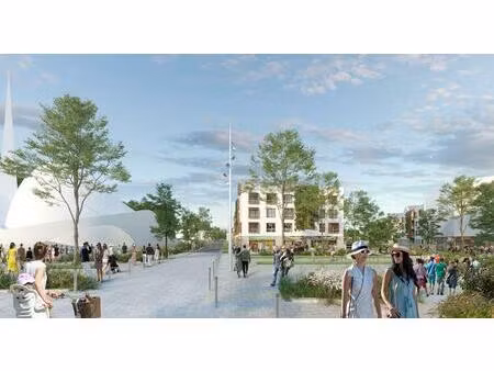 local commercial brut de beton 233 m² pour restaurant de qualite - quartier parc du lac