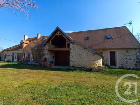 maison à vendre - 6 pièces - 187 60 m2 - lourouer st laurent - 36 - centre