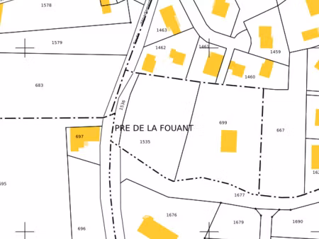 vente terrain 2732 m² le brignon (43370)