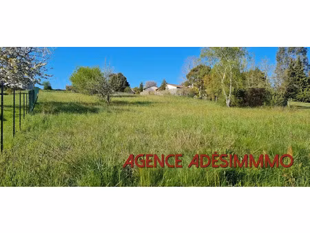 vente terrain 1961 m² à lézat-sur-lèze (09210)  81 000 €
