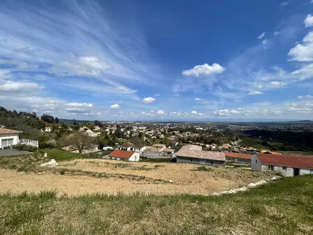vente terrain 1137 m² annonay (07100)