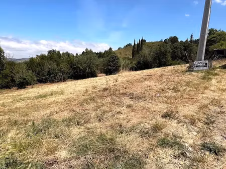 vente terrain 1950 m² à limoux (11300)  45 000 €