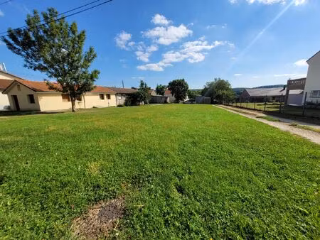 vente terrain 550 m² moncel-sur-seille (54280)