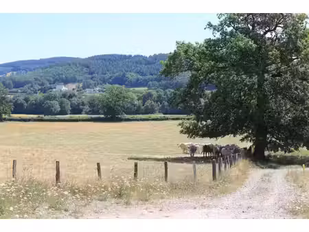 terrain constructible à vendre avec vue sur la campagne environnante