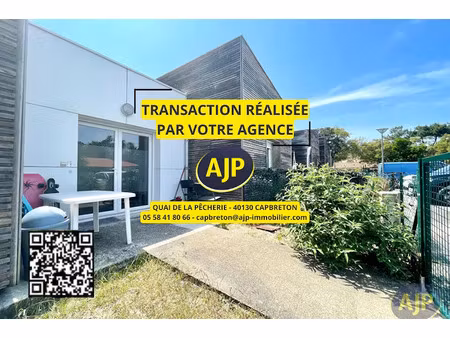 vente appartement 2 pièces 41.3 m² à labenne (40530)  180 900 €