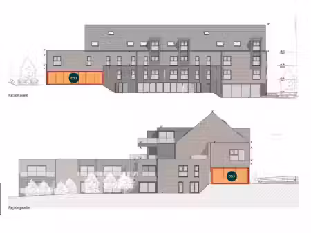 commerce neuf à aménager – andrimont – parking clientèle