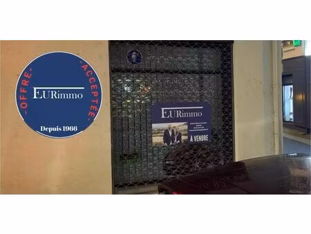 vente local commercial 2 pièces 63m2 vinay 38470 - 63000 € - surface privée