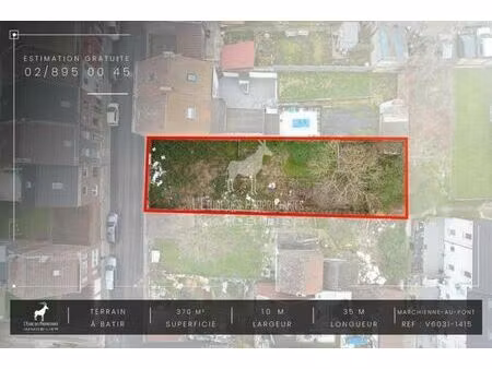 terrain à vendre avec projet accepté pour deux lots