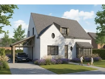 nieuw te bouwen alleenstaande woning met vrije keuze van architectuur te watou.