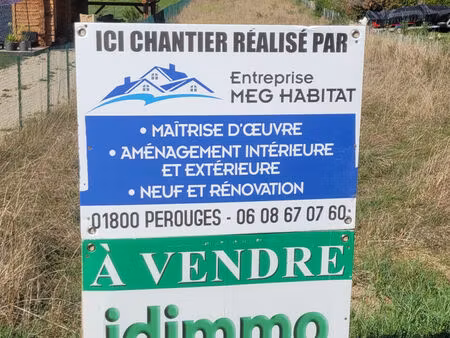 vente terrain 622 m² poncin (01450)