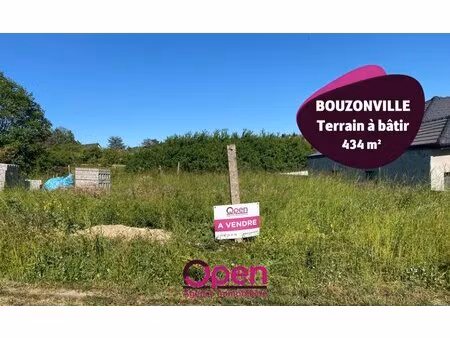 en vente terrain non constructible 434 m² – 57 000 € |bouzonville