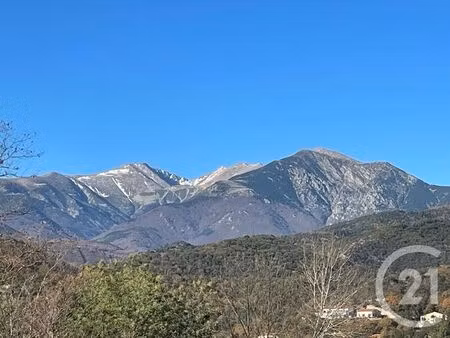 terrain à vendre - 313 m2 - arles sur tech - 66 - languedoc-roussillon
