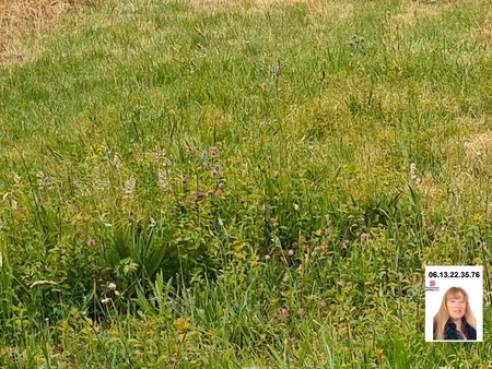 blaru 78270 - terrain à bâtir plat de 483 m2 non viabilisé - lot avant