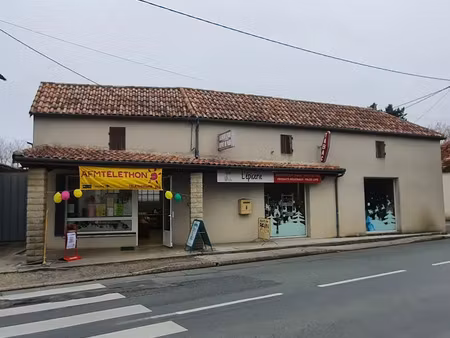 ensemble murs et fonds alimentation débit de tabac avec habitation