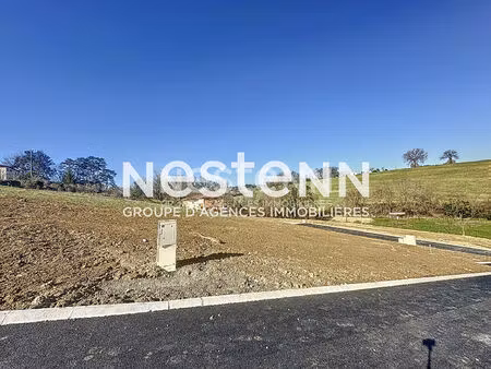 a vendre terrain constructible viabiliser auch 717 m2