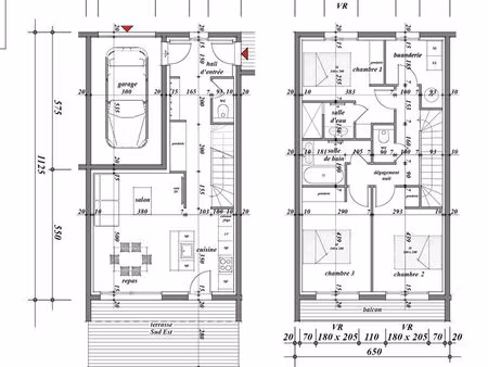 immeuble 512 m² frontenex