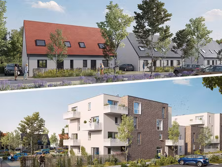 vente programme neuf t2  t4 pièces 43 à 88 m² wattrelos (59150)