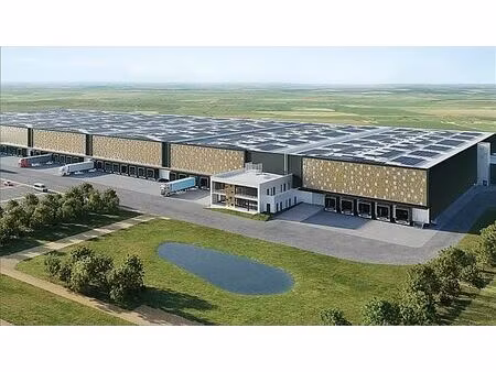 location entrepôt / local d'activités louailles 43 945 m²