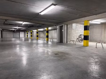ondergrondse parkeerplaats in centrum gistel