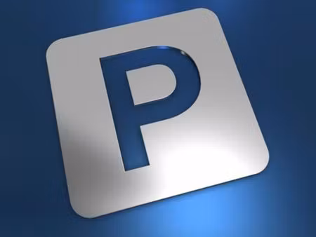 parking tout prés de la plage de saint-idesbald
