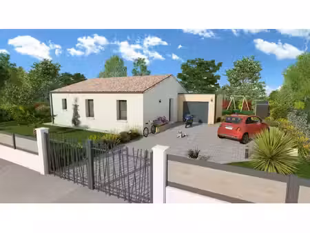 vente maison 4 pièces 80 m² fontcouverte (17100)