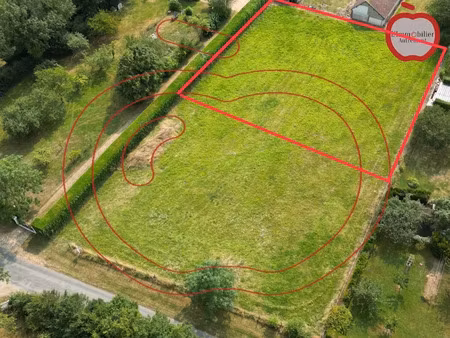 vente terrain 1700 m² à boissy-lès-perche (28340)  37 000 €