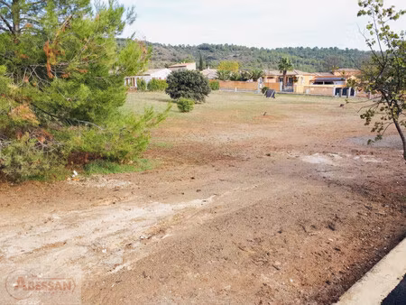 vente terrain en lotissement cebazan  110 000€ hérault languedoc roussillon n°