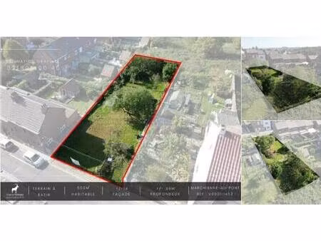 terrain à vendre de 550 m² à marchienne-au-pont (vaz93434)