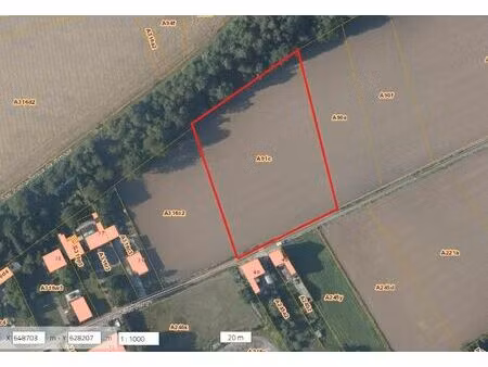 terrain plat de 72 ares 60 centiares idéal pour investisseur