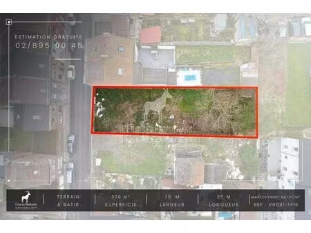 terrain à vendre avec projet accepté pour deux lots