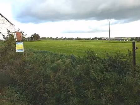 parcelle de terrain de ± 45 a 60 ca