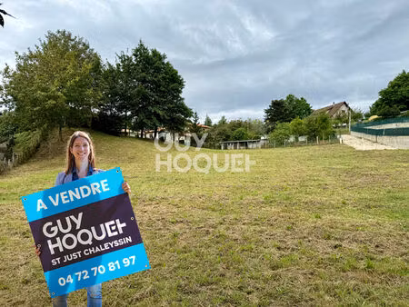 terrain constructible vienne 698 m2 dans lotissement 3 lots