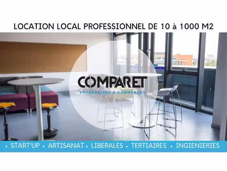 bureaux et locaux professionnels à partir de 14 m2 jusqu'a 1000 m2