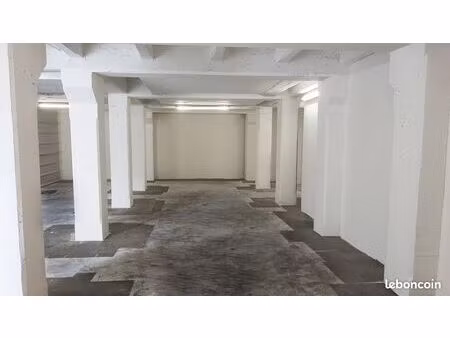 entrepôt 114 m2 - rideau de fer - caméra de surveillance