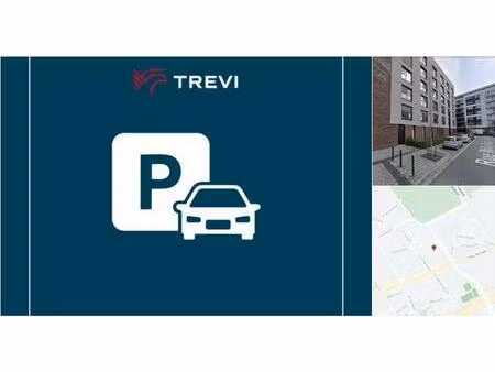 parking à louer à rue willy van der meeren 9 evere (vba74335)