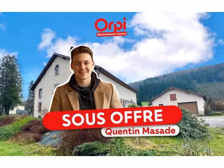 vente ferme 4 pièces 310 m² à le val-d'ajol (88340)  143 000 €