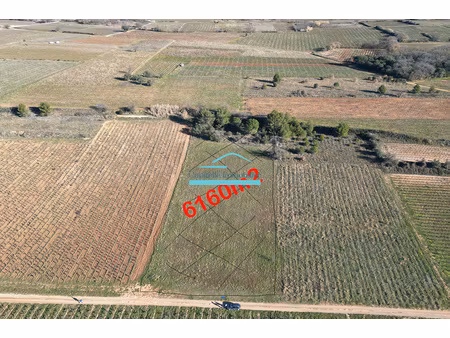 aniane terrain de loisirs 6160 m2 27.000eur